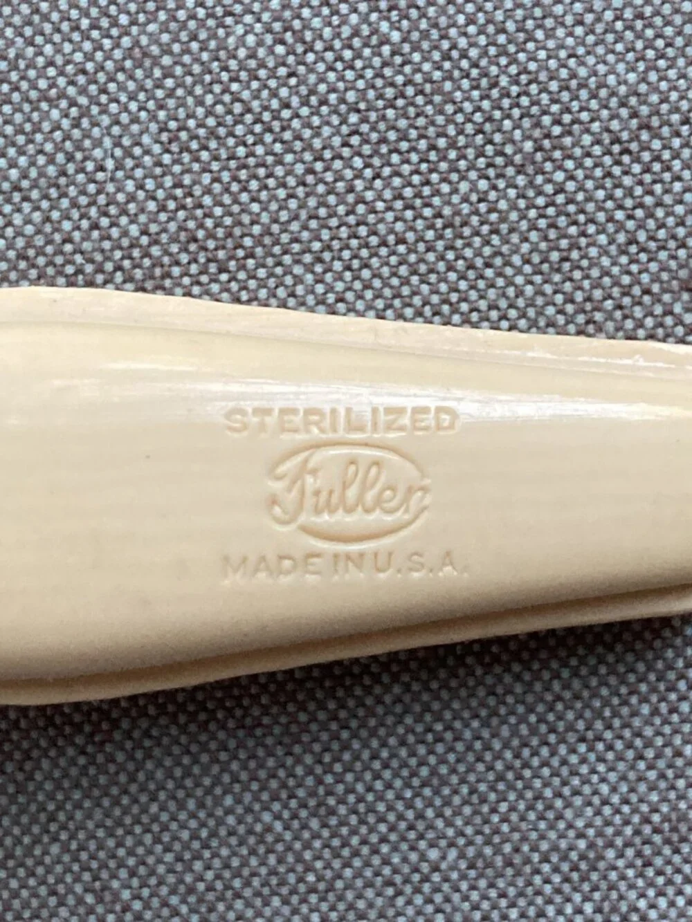 NOS Vintage Fuller Powder Brush Original Box Fullerex Handle Soft Bristles